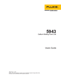Thumbnail of document Manual - 5943 Gallium Cell, Metal Cased